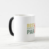 Großvater Quotes | Beste Papa Par Golf Verwandlungstasse (Vorderseite Links)