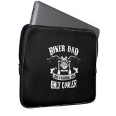 Großvater Quotes | Bester Biker-Vater Laptopschutzhülle (Vorne Rechts)