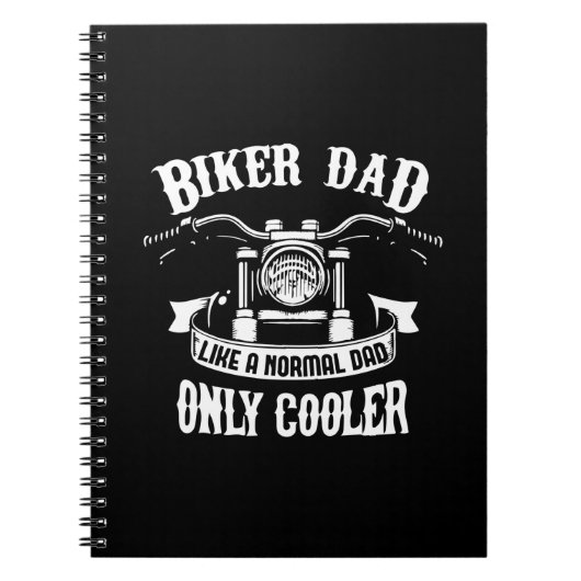 Großvater Quotes | Bester Biker-Vater Notizblock (Vorderseite)
