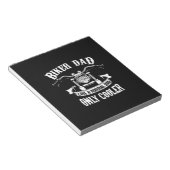 Großvater Quotes | Bester Biker-Vater Notizblock (angewinkelt)