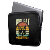 Großvater Quotes | Bester Cat Vater je Laptopschutzhülle (Vorderseite Links)