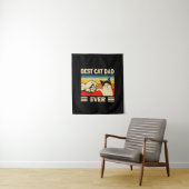 Großvater Quotes | Bester Cat Vater je Wandteppich (Beispiel)