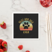 Großvater Quotes | Bester Hund-Vater je Serviette (Beispiel)