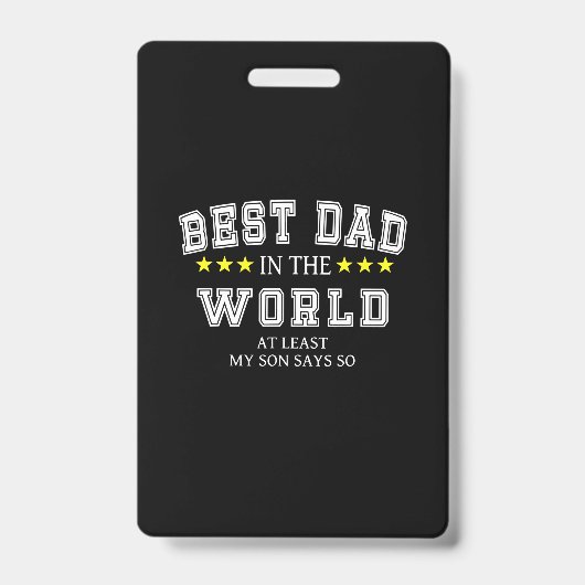 Großvater Quotes | Bester Vater in der Welt Ausweis (Vorderseite)