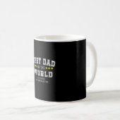 Großvater Quotes | Bester Vater in der Welt Kaffeetasse (VorderseiteRechts)
