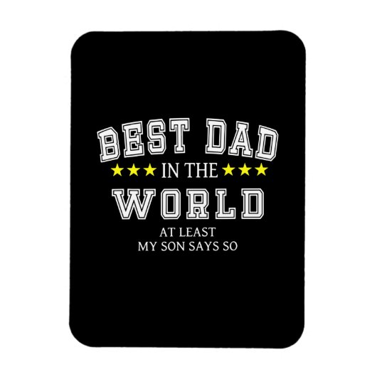 Großvater Quotes | Bester Vater in der Welt Magnet (Vertikal)