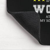 Großvater Quotes | Bester Vater in der Welt Mousepad (Ecke)