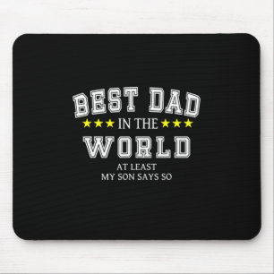 Großvater Quotes Bester Vater in der Welt Mousepad
