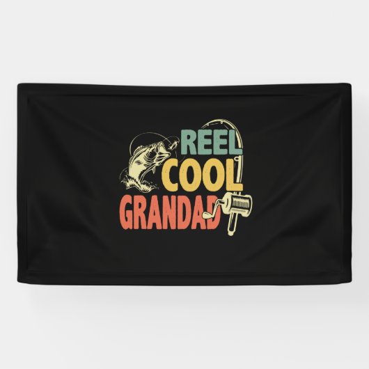 Großvater Quotes | Cooler Großfisch Banner (Horizontal)