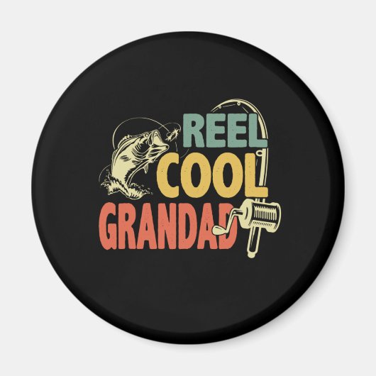 Großvater Quotes | Cooler Großfisch Magnet (Vorne)
