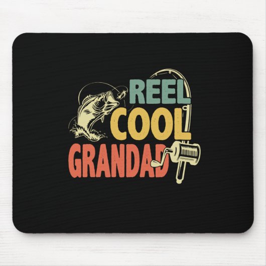 Großvater Quotes | Cooler Großfisch Mousepad (Vorne)