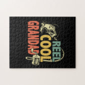 Großvater Quotes | Cooler Großfisch Puzzle (Horizontal)
