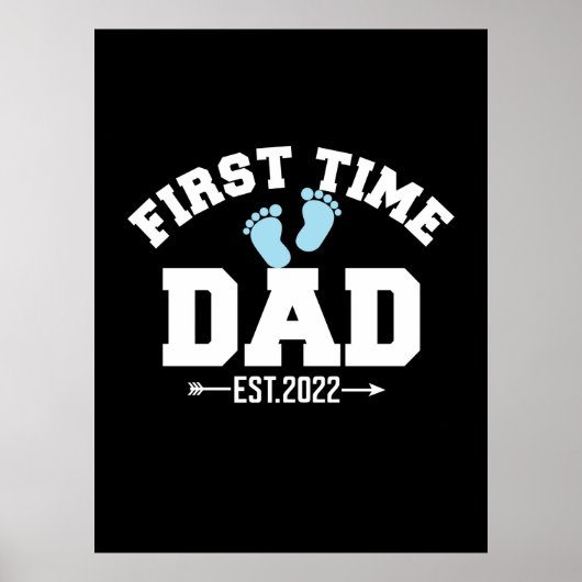 Großvater Quotes | Erstmaliger Vater 2022 Poster (Vorne)