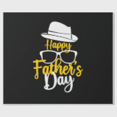 Großvater Quotes | Glücklicher Vater Tag Geschenkpapier (Flach)