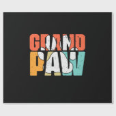 Großvater Quotes | Großhund Geschenkpapier (Flach)