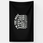 Großvater Quotes | Ich bin der beste Stepdad Banner (Vertikal)