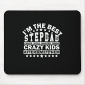 Großvater Quotes | Ich bin der beste Stepdad Mousepad (Vorne)