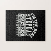 Großvater Quotes | Ich bin der beste Stepdad Puzzle (Horizontal)