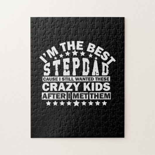 Großvater Quotes | Ich bin der beste Stepdad Puzzle (Vertikal)