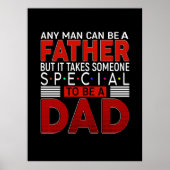 Großvater Quotes | Jemand Besonderes, um ein Vater Poster (Vorne)