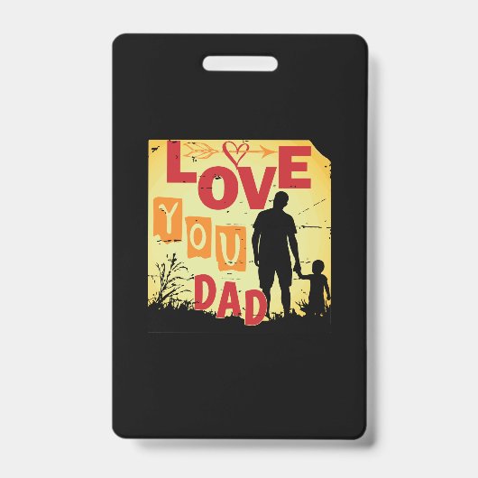 Großvater Quotes | LIEBE VATER Ausweis (Vorderseite)