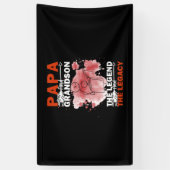 Großvater Quotes | Papa und Grandson Banner (Vertikal)