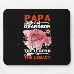 Großvater Quotes   Papa und Grandson Mousepad