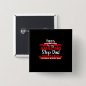 Großvater Quotes | Phantastisch Step Daddy Button (Vorne & Hinten)