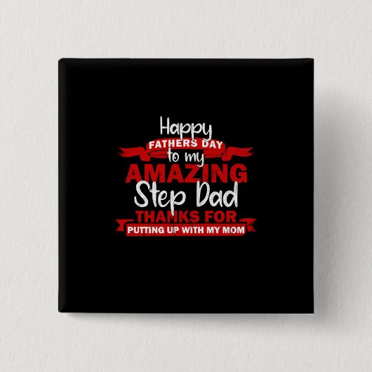 Großvater Quotes | Phantastisch Step Daddy Button (Vorderseite)