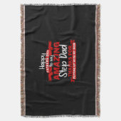 Großvater Quotes | Phantastisch Step Daddy Decke (Vorderseite Vertikal)