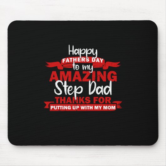Großvater Quotes | Phantastisch Step Daddy Mousepad (Vorne)