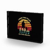 Großvater Quotes | Vater und Papa I rocken Fotoblock (Rechts)