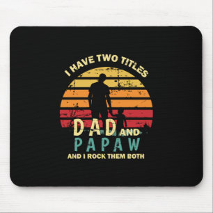 Großvater Quotes   Vater und Papa I rocken Mousepad