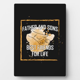 Großvater Quotes | Vater und Sohn bester Freund Fotoplatte