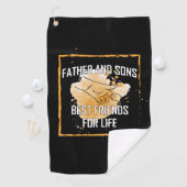 Großvater Quotes | Vater und Sohn bester Freund Golfhandtuch (Insitu)