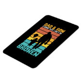 Großvater Quotes | Vater und Sohn Magnet (Linke Seite)