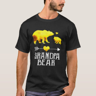 Großvater Sonnenblumenfamilie T-Shirt