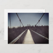 Großvater Staat Park Hängebrücke Postkarte (Vorne/Hinten)