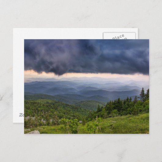 Großvater-Sturm Postkarte (Vorne/Hinten)