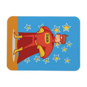 Großvater Superheld am Vatertag Magnet (Horizontal)