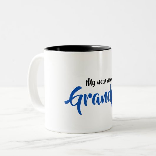 Großvater-Tasse Zweifarbige Tasse (Vorderseite Links)