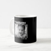Großvater "The Granddaddy" personalisiertes Foto Kaffeetasse (Vorderseite Links)