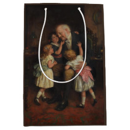 Großvater und Großtöchter (von Joseph Clark) Mittlere Geschenktüte