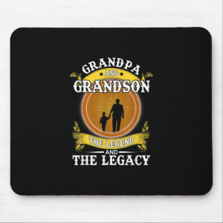 Großvater und Großvater das Vermächtnis und das Ve Mousepad