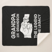 Großvater und Großvater das Vermächtnis und das Ve Sherpadecke (Vorderseite (Horizontal))