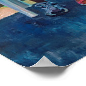 Großvater und Kind 2010 Poster (Ecke)