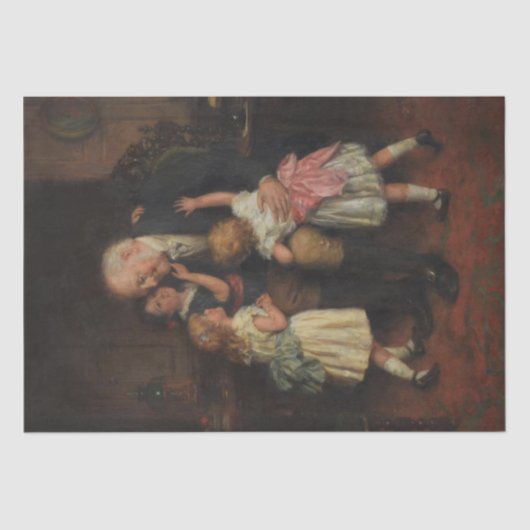 Großvater (von Joseph Clark) Seidenpapier (Vorderseite)