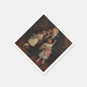 Großvater (von Joseph Clark) Serviette (Ecke)