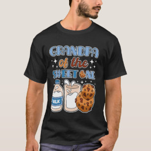 Großvater von süßen Keksen und Milch 1. Geburtstag T-Shirt