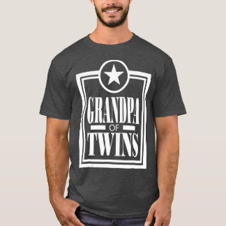 Großvater von Twins Großvater T-Shirt